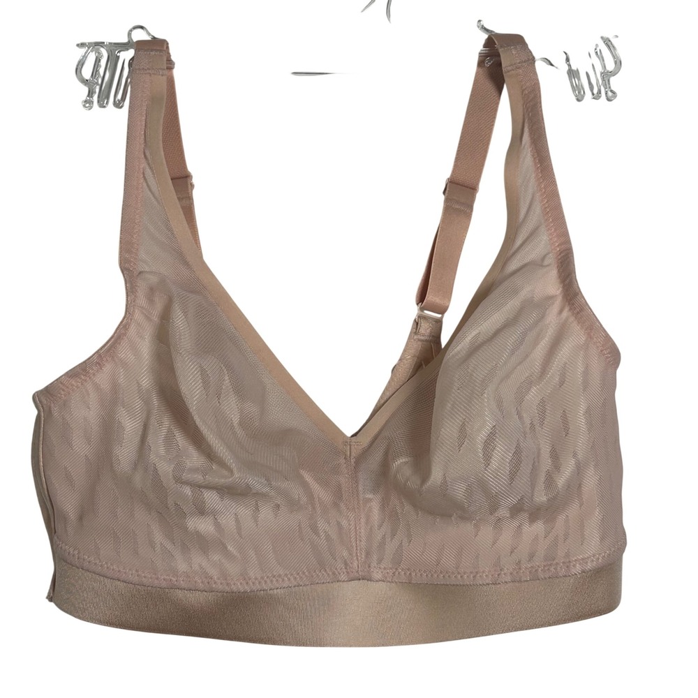 Wacoal Ultimate Lift Full Coverage Bra 32D Beige Wirefree‎ Style 852336